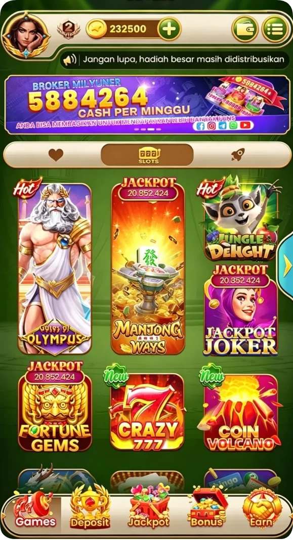 mega77: Download APK Game Online Indonesia screenshot 2